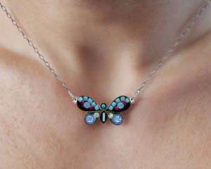 Firefly Jewelry Butterfly Petite Pendant Necklace- 8974LB