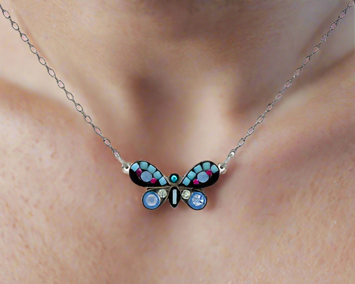Firefly Jewelry Butterfly Petite Pendant Necklace- 8974LB