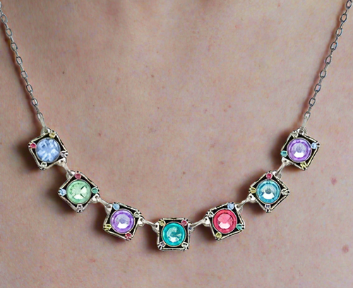 Firefly Jewelry Rainbow Necklace- 9150SOFT