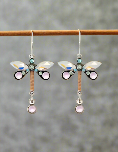 Firefly Jewelry Moonlight Dragonfly Petite Earrings- E34SOFT