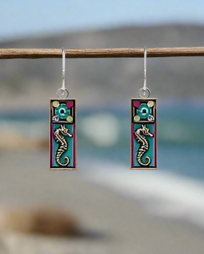 Firefly Jewelry Playa Seahorse Earrings- E548Soft