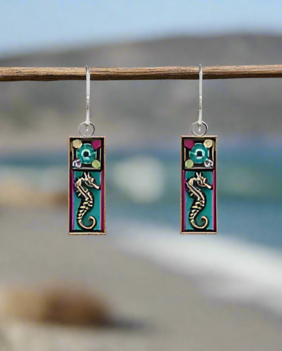 Firefly Jewelry Playa Seahorse Earrings- E548Soft