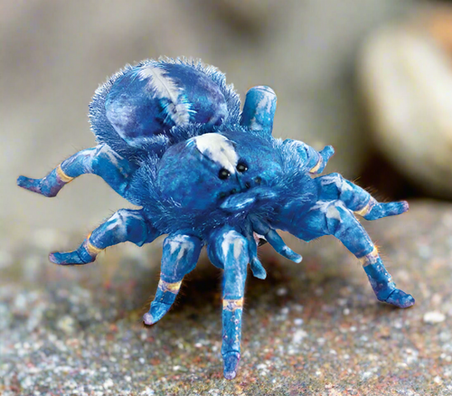 Folkmanis Blue Tarantula Hand Puppet