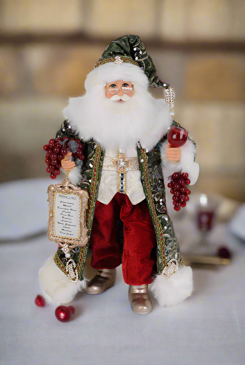 Karen Didion Originals Sparkling Green Wine Santa