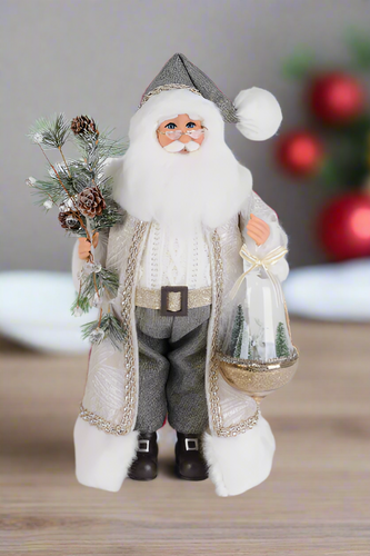 Karen Didion Originals Glistening Forest Santa