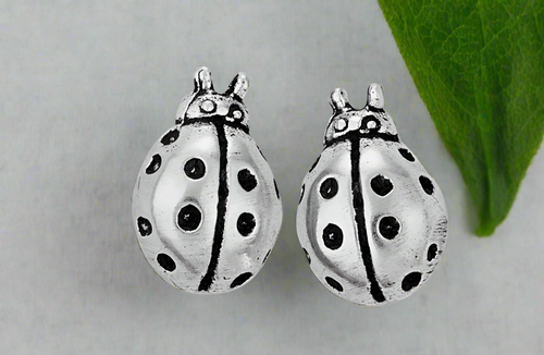 Tiger Mountain Jewelry Luck Be A Lady Sterling Silver Studs- E4372