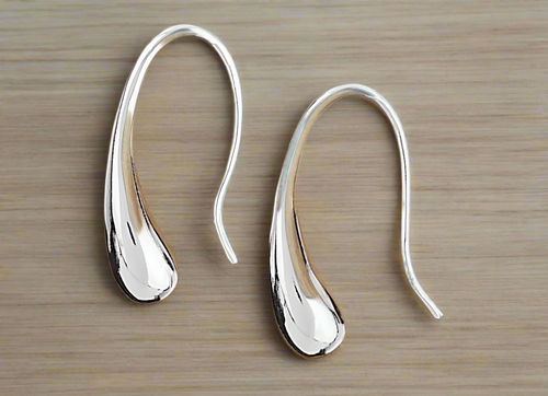 Tiger Mountain Jewelry Silver Drop Sterling Silver Earrings- E1562