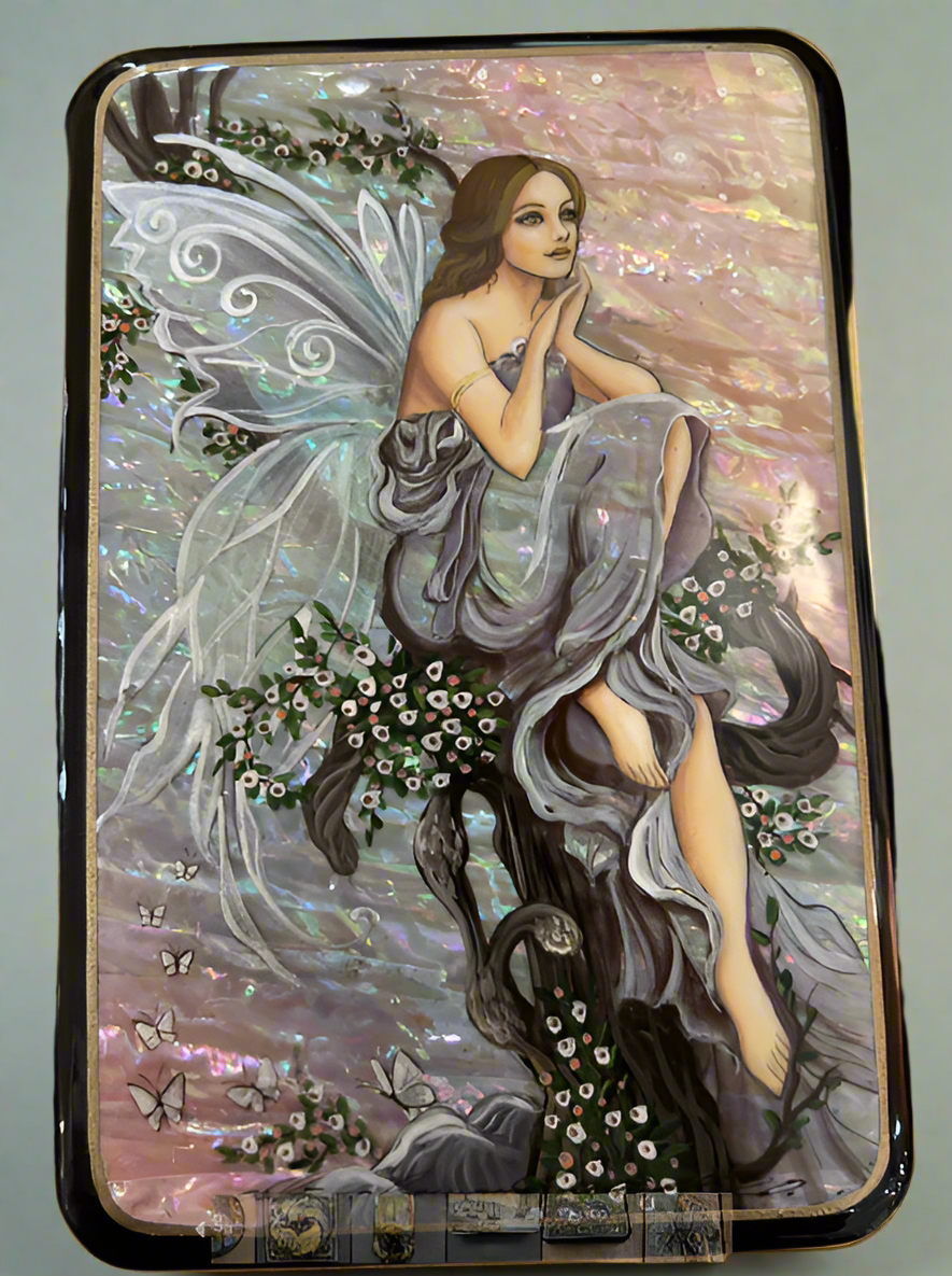 Russian Lacquer Box- Fairy