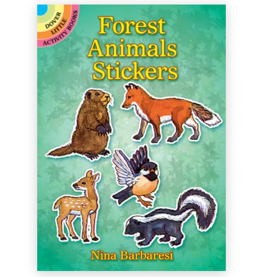 Dover Publications Forest Animals Stickers