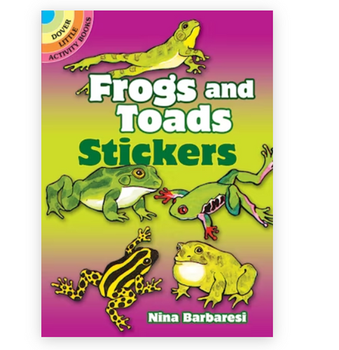 Dover Publications Frogs and Toads Stickers