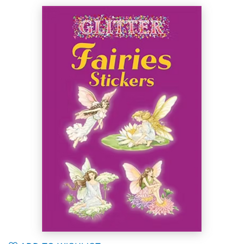 Dover Publications Glitter Fairies Stickers
