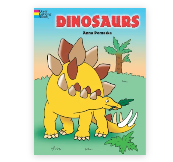 Dover Publications Dinosaurs Coloring Book