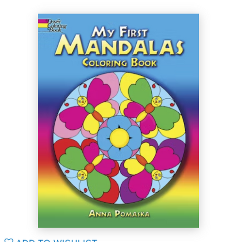 Dover Publications My First Mandalas Coloring Book