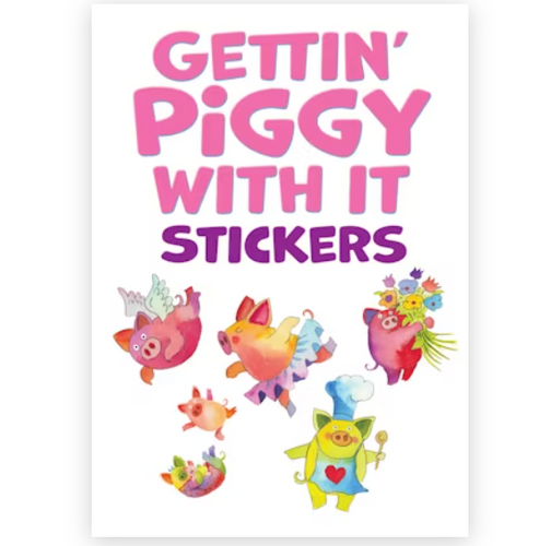 Dover Publications Gettin' Piggy With It Stickers