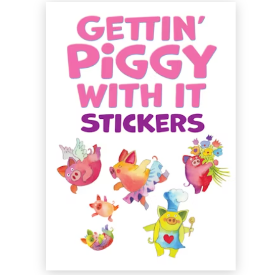 Dover Publications Gettin' Piggy With It Stickers