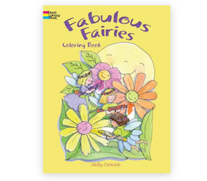Dover Publications Fabulous Fairies Coloring Book
