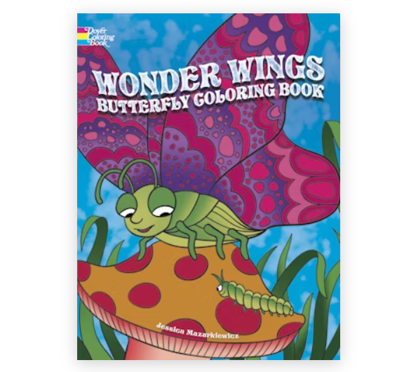 Dover Publications Wonder Wings Butterfly Coloring Book