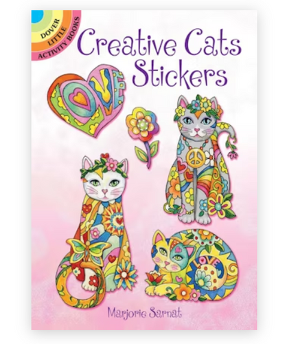 Dover Publications Creative Cats Stickers
