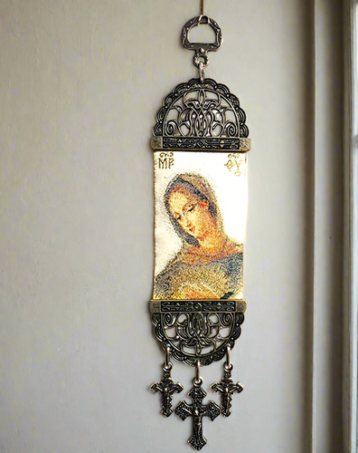 Lanazar Blessed Virgin Mary Religious Icon, Small-SKU: 10993-119