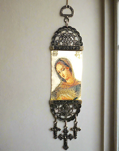 Lanazar Blessed Virgin Mary Religious Icon, Small-SKU: 10993-119