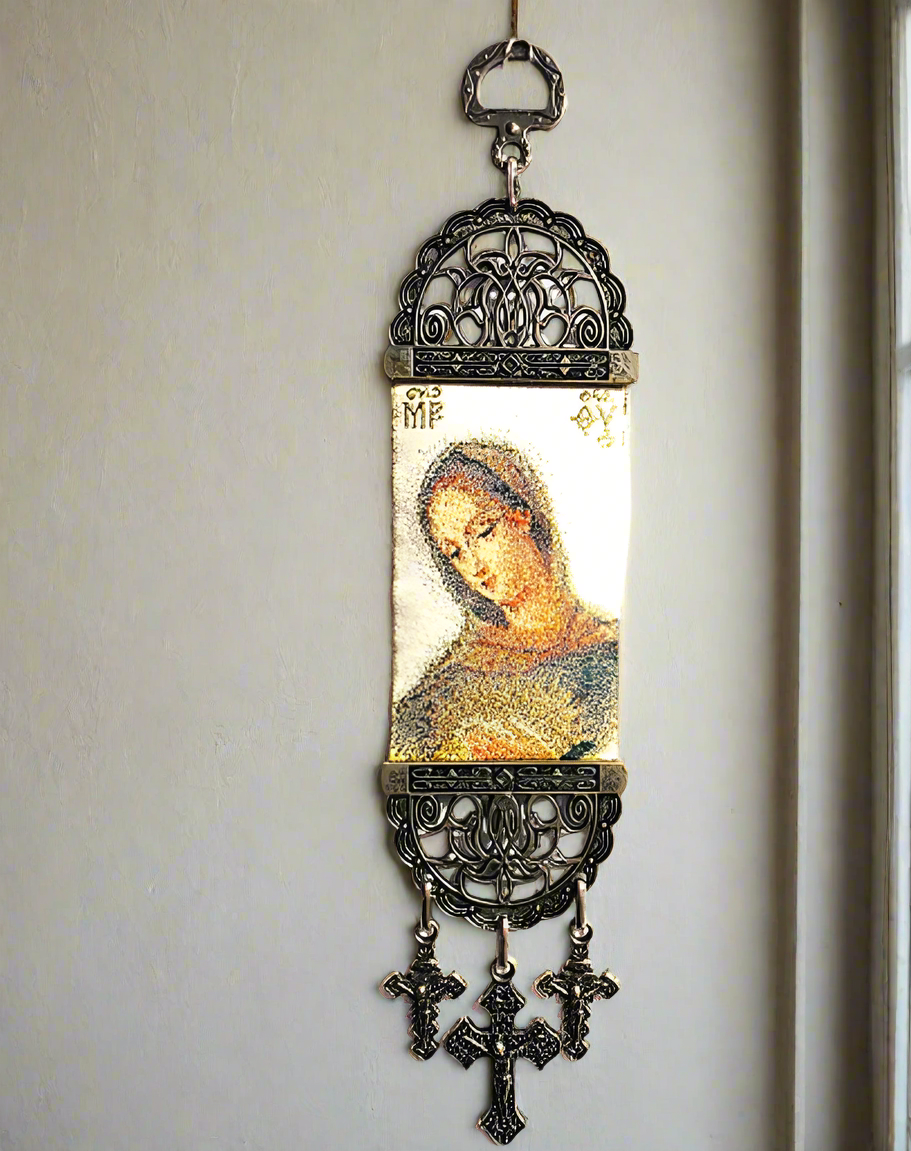 Lanazar Blessed Virgin Mary Religious Icon, Small-SKU: 10993-119