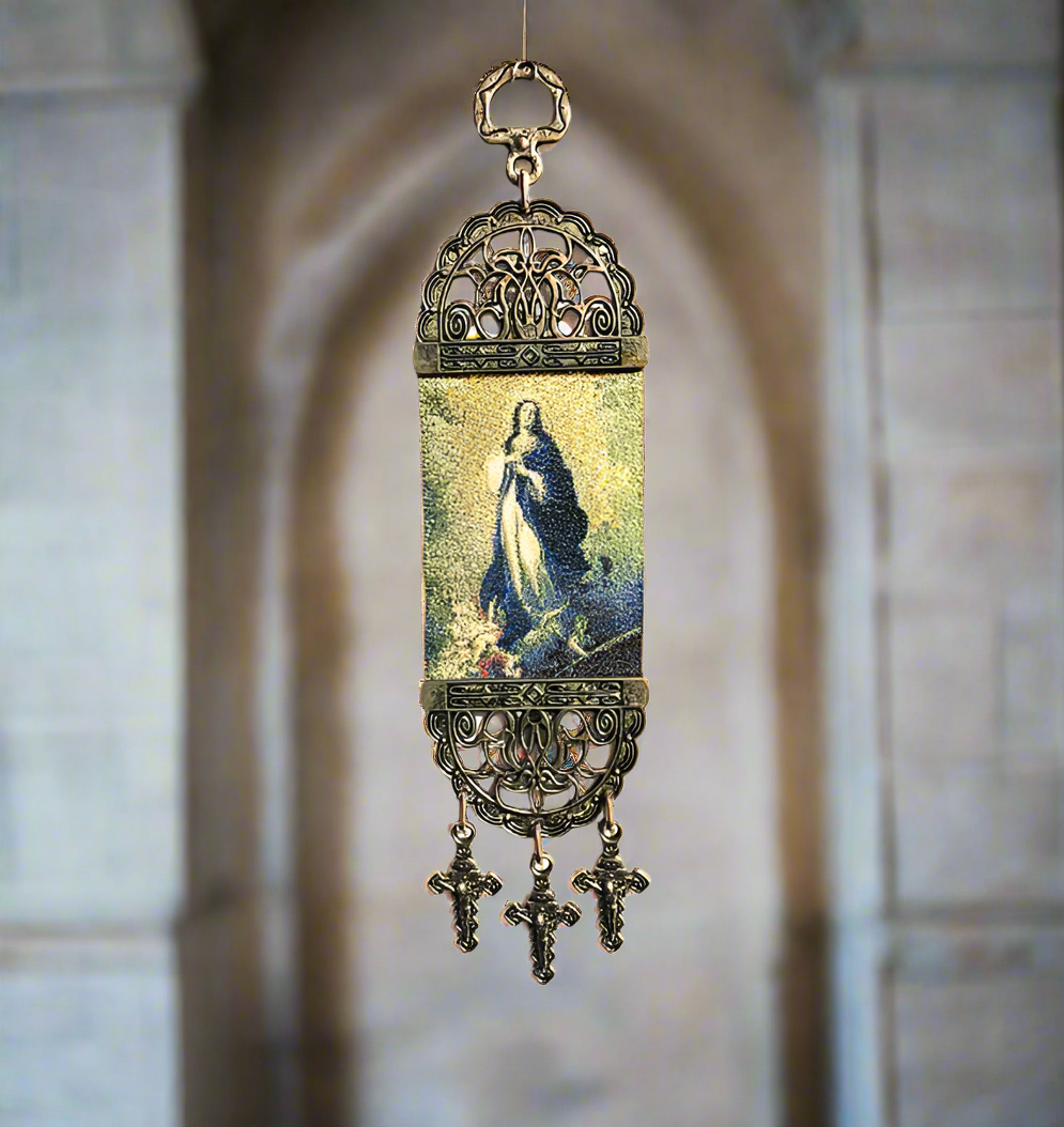 Lanazar The Assumption of Mary Religious Icon, Small- 10993-150