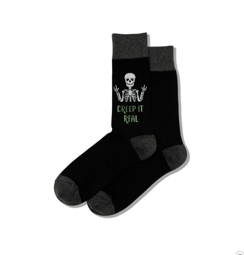 HotSox Men's Creep It Real Socks
