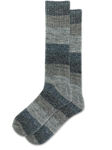 HOTSOX Men's Ombre Chenille Crew Sock
