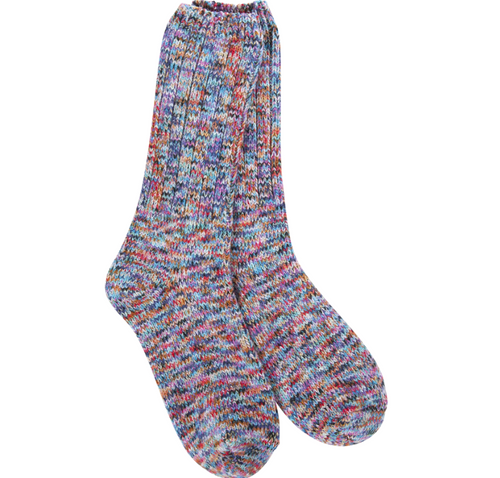 Crescent Sock Company Weekend Ragg Crew- Indigo