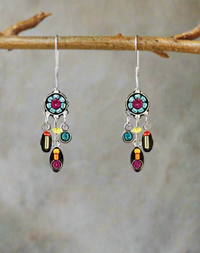 Firefly Jewelry Delicate Mosaic Earrings- E589-MC