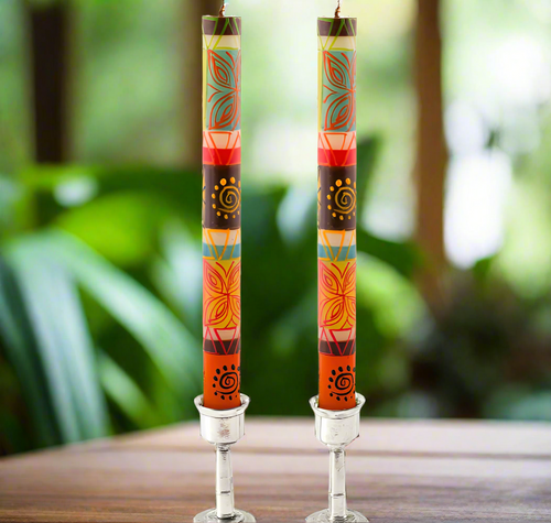 Kapula Desert Rose Candles:  Pair of Two 9