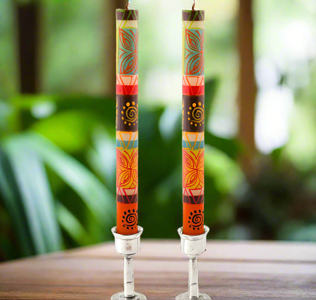 Kapula Desert Rose Candles:  Pair of Two 9