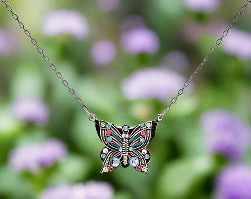 Firefly Jewelry Filigree Butterfly Pendant- 9200LB