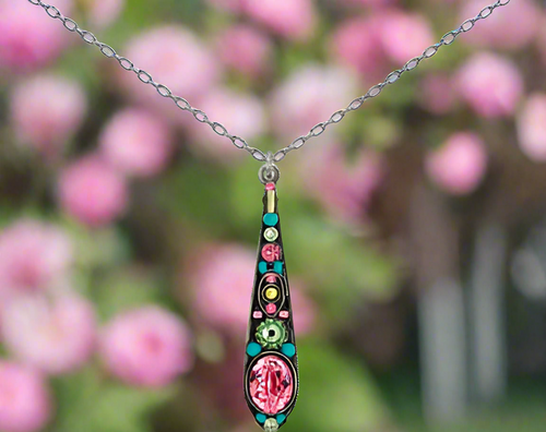 Firefly Jewelry Stiletto Pendant- 9215ROSE