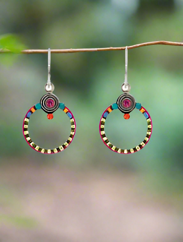 Firefly Jewelry Mini Hoop Earrings-E662MC