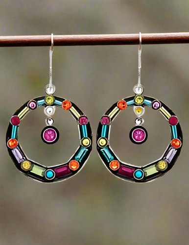 Firefly Jewelry Large Hoop Earrings- E692MC
