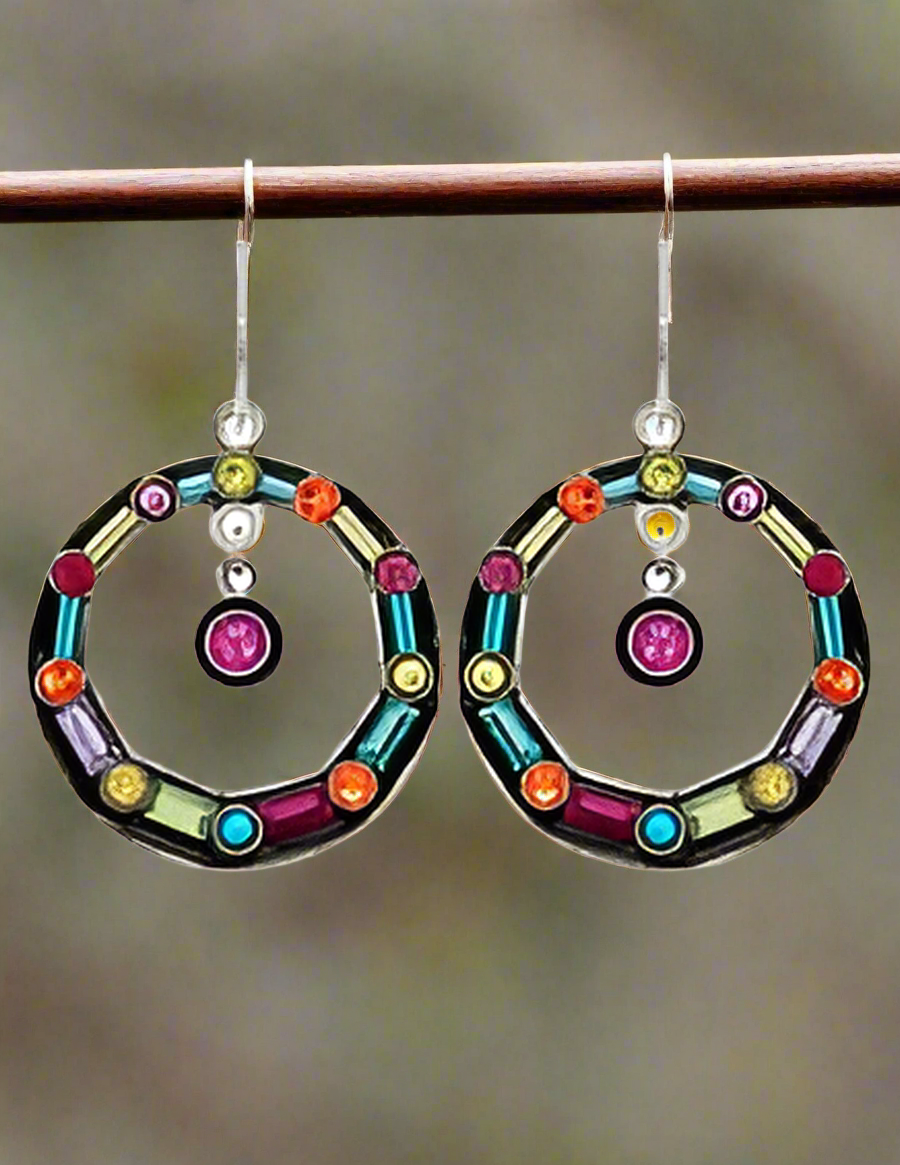 Firefly Jewelry Large Hoop Earrings- E692MC