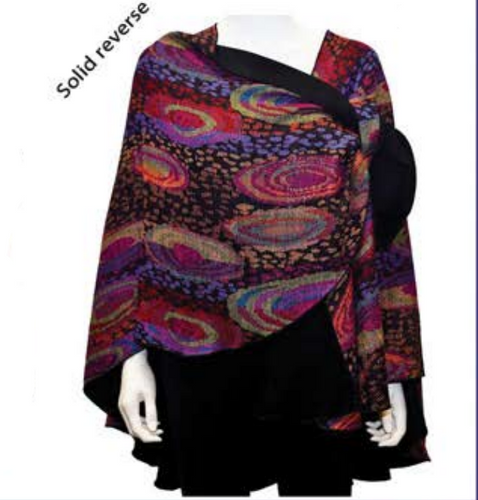 Rapti Fashion Cashmere Buckle Shawl- PSC509