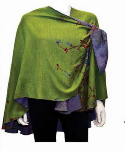 Rapti Fashion Cashmere Buckle Shawl- PSCShawl-78