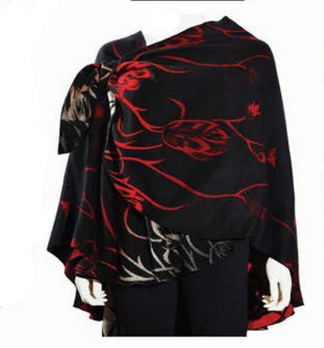 Rapti Fashion Cashmere Buckle Shawl- PSCShawl-39