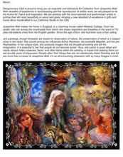 Load image into Gallery viewer, Wisteria Moon Heart Glass Ornament Limited Edition by Josephine Wall - Coastal Holiday Décor - 738-411-JW

