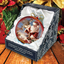 Load image into Gallery viewer, Abundance of Joy Glass Ornament Limited Edition by D Gelsinger - Christmas Santa Snowman Decor - 73890-0104
