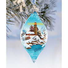Load image into Gallery viewer, Classical Drops Glass Ornament Set of 3 by G. DeBrekht - Christmas Decor - 74121-B3
