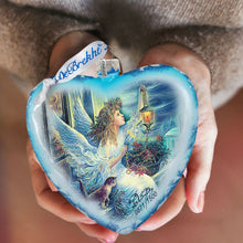 Load image into Gallery viewer, Light the Way Angel Glass Ornament Limited Edition by Strelkina at G. DeBrekht - Nativity Holiday Decor - 738-085-ST
