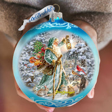 Load image into Gallery viewer, Saint Nicholas Glass Ornament Limited Edition by D. Gelsinger - Christmas Decor - 73918-DG
