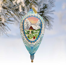 Load image into Gallery viewer, Winter Cottage Sculpted Ornament by G. DeBrekht - 621141
