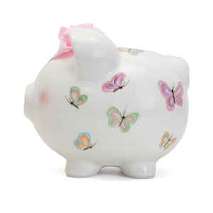 Child To Cherish Petite Papillon Piggy Bank
