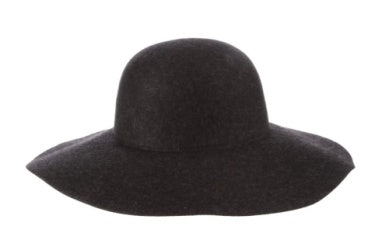 Dorfman Milano Sonora Hat Charcoal