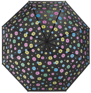 Ganz Color Changing Telescopic Umbrella- Flowers