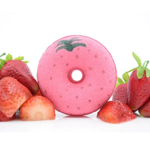 Luxiny Strawberry Donut Bath Bomb